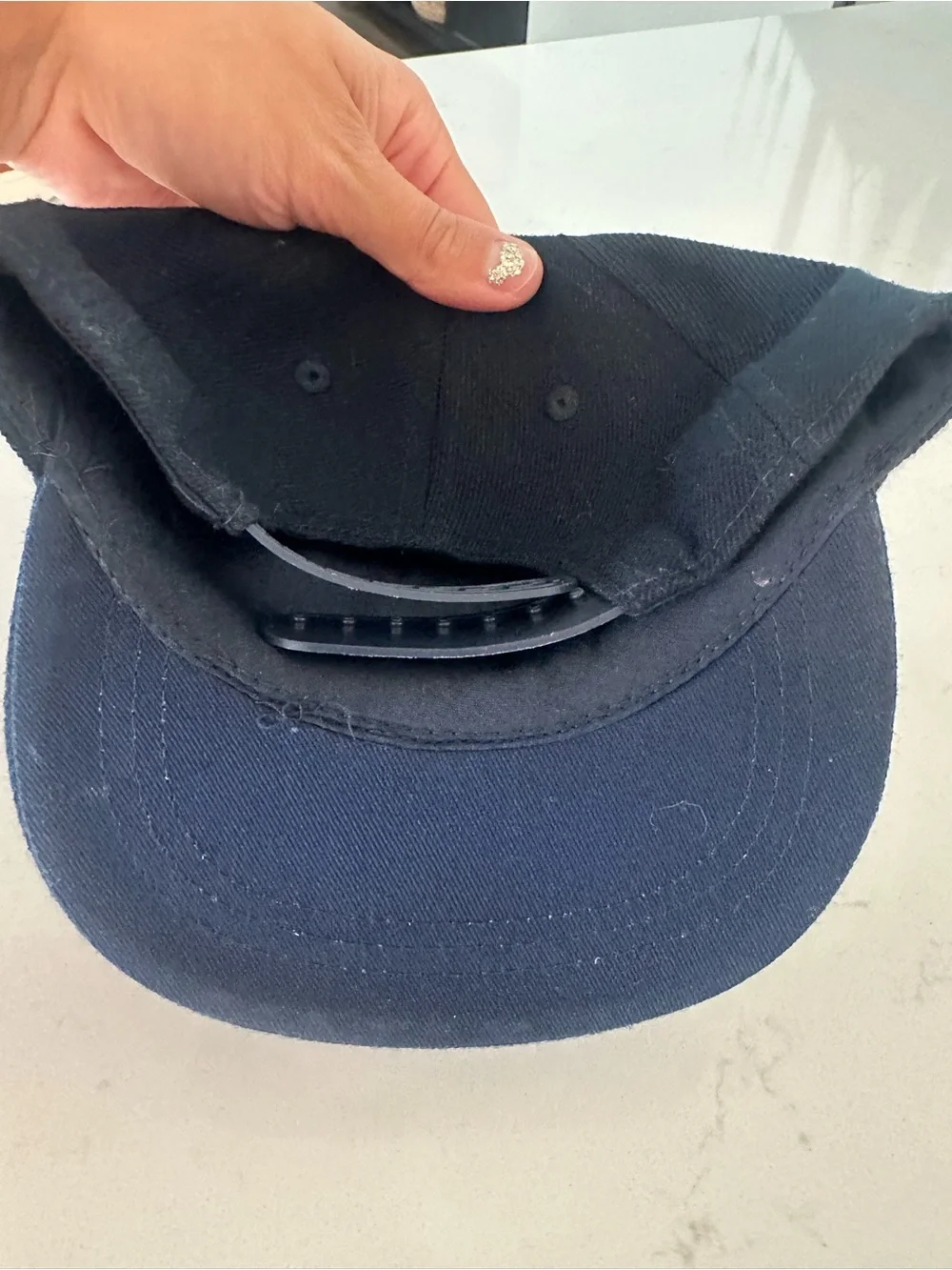 Binky Bro Saltwater Collection Black Baseball Cap with Yellow Patch